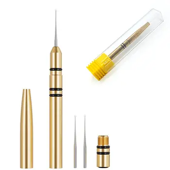4支裝手錶上油筆保養維修工具,手錶零件油筆,機芯齒輪維修上油器,適用於鐘錶匠 8 最佳銷售 手錶潤滑油 - №2
