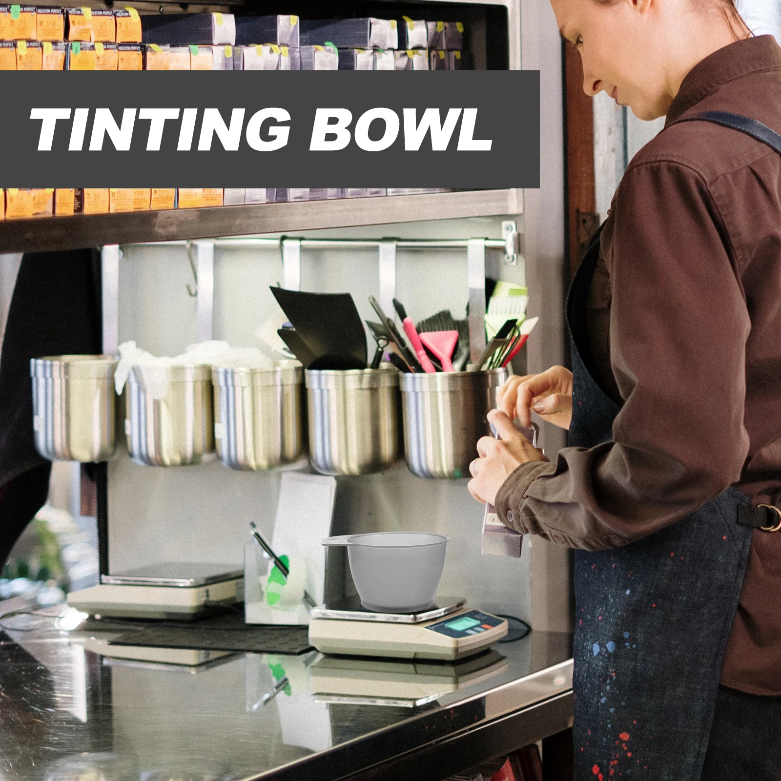 Рисунок 5 - со шкалой, прочная миска для окрашивания для салона