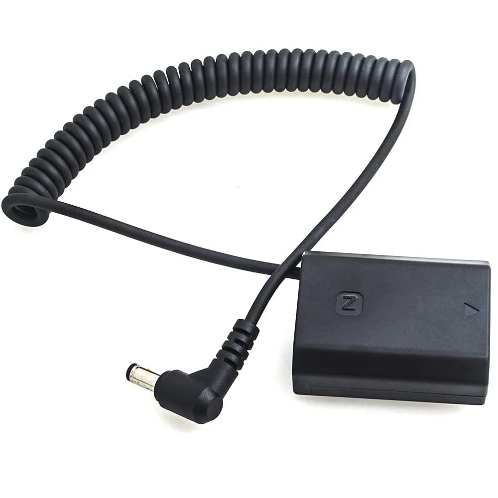 Camera Full Decoding Dummy Battery DC FZ100 Dummy Battery for Sony A6600 A7III A7RIII A7SIII A7RM4 A7RIV ILCE-9 A9 II A7C Camera