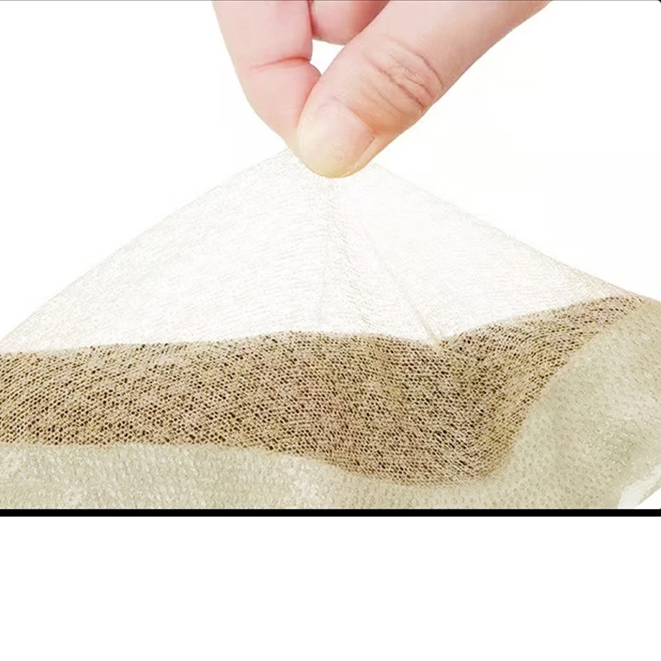 Hand Hook Hair Block Net. Used For Making Men's Hairpieces To Cover Gray Hair And Baldness. Double-Layer Lace+Scalp PU Net Block