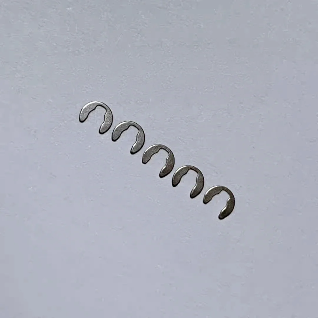5pcs/Pack Watch Pusher Clip C Shaped Push Button Circlip for 2836 2824 2834 Movement T6841