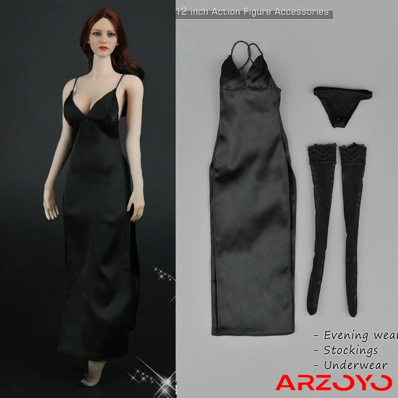 ZY5025 1/6 مقياس أنثى مثير الخامس الرقبة ارتداءها السراويل الملابس مجموعة لا رئيس الجسم ل 12 