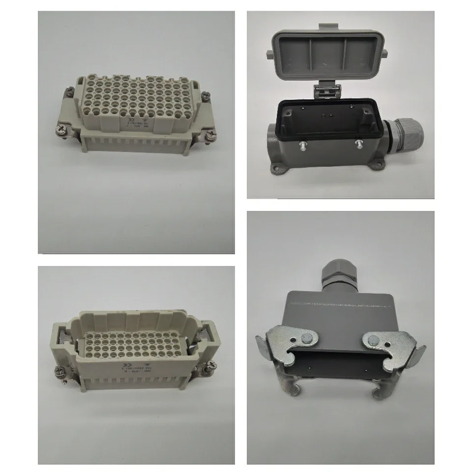 Heavy duty connector rectangular connector aviation plug socket industrial waterproof HDC-HDD-072FC/072MC