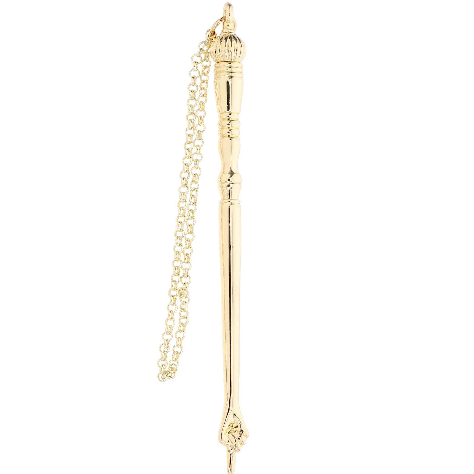 Pointer Metal Gold Bible Reading Tool Jewish Gift Scripture Page Marker with Chain for Adults Bible Study Accessory