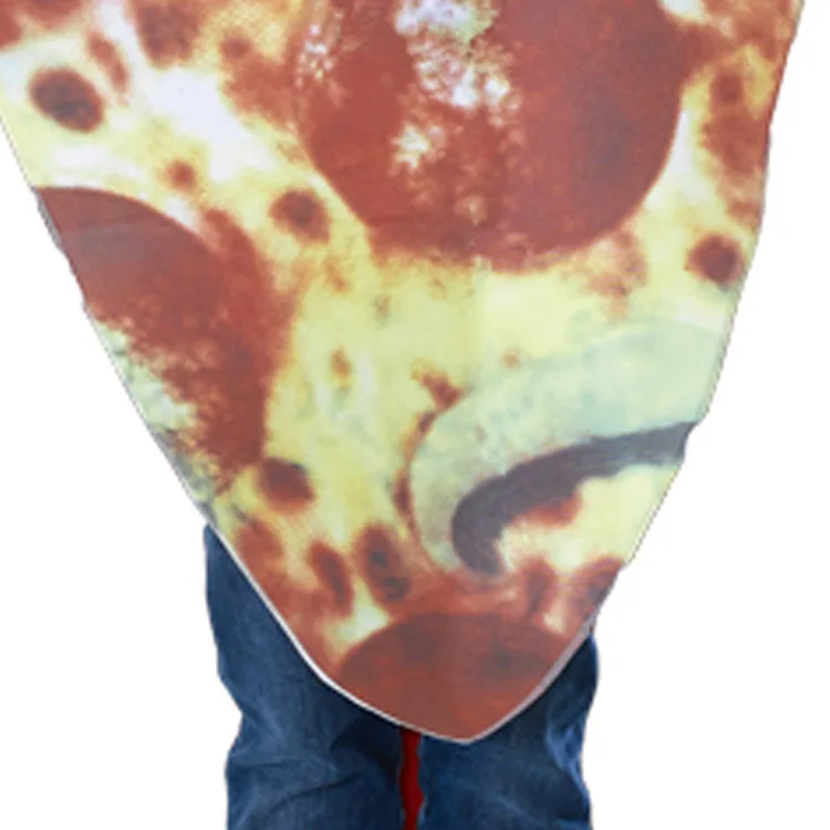 زي بيتزا لذيذ للبالغين، زي للهالوين وعروض المسرح، زي مضحك لحفلات التنكر للبالغين #4