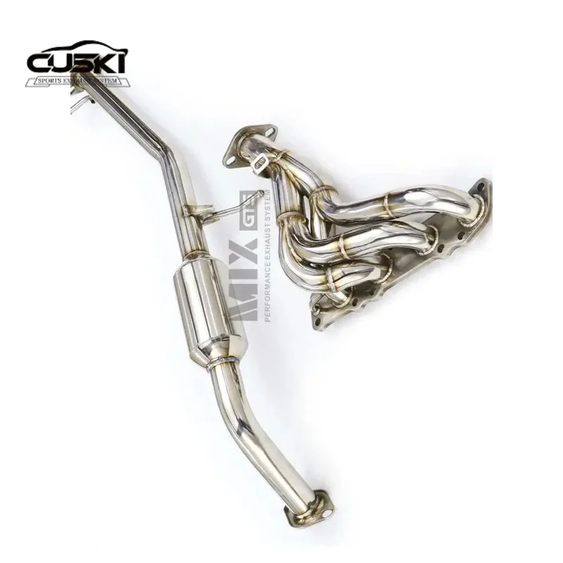 Customizable Exhaust Manifold Header for Suzuki Jimny 1.3L 1.8L 2007-2008 Catalytic Converter Tube Modification Upgrade