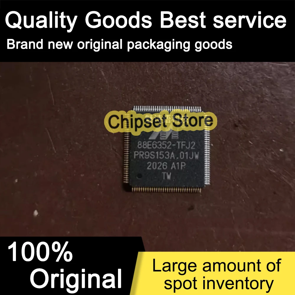 

88E6352-A1-TFJ2C000 88E6352-A1-TFJ2 LQFP IC 100% Brand new