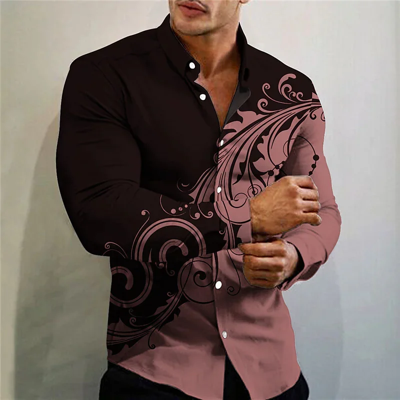 Men\'s suit shirt top new slim fit outdoor soft and comfortable fabric plus size 2023