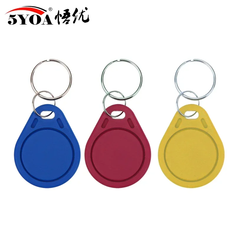 5YOA 10/20PCS RFID 13.56MHz IC Keyfobs Read Only Tags Access Control S50 Token Attendance Management Keychain