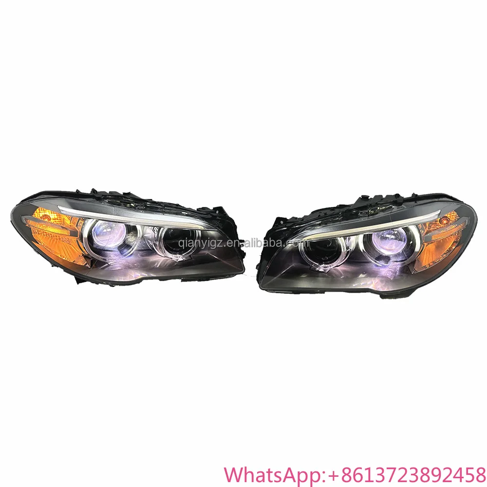 

Used for BMW Accessories F10 Xenon Automotive Headlights for Original Projector 5 Series Angel Eye Daytime Running Lights
