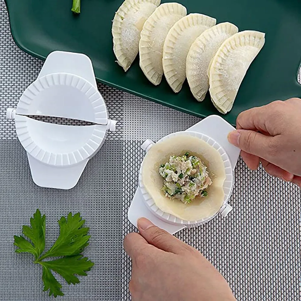 2023 Upgrade Diy Dumpling Mold Dough Press Pelmeni Wrapper Molder Empanada Pastry Mould Shaper Pierogi Maker Kitchen Accessories