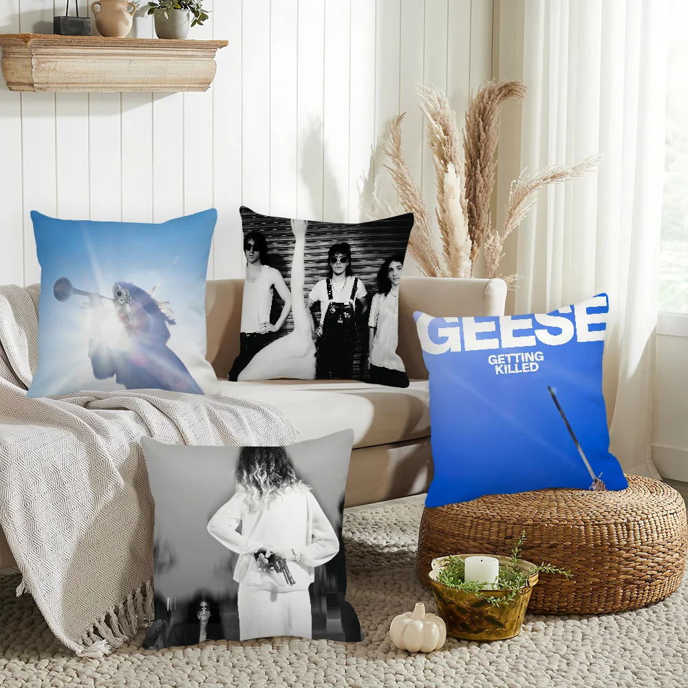 غطاء وسادة من Band G-Geese Getting Killed لتزيين المنزل غطاء وسادة مناسب لسيارة غرفة النوم والأريكة المكتبية