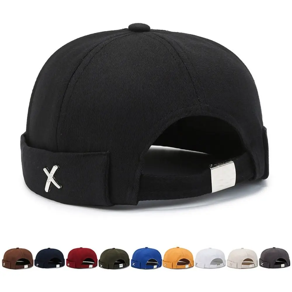2026 Vintage Dome Hat Mens Melon Beanie Cap Solid Color Docker Hat Unisex Adjustable Winter Hat for Women Men Bonnet Beanies