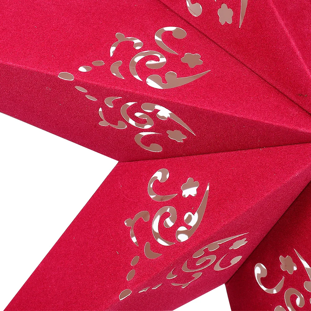 2 قطعة عيد الميلاد ورقة ستار فانوس الديكور قلادة معلقة ضوء الظل لحفل زفاف عطلة ديكور المنزل فوانيس الزفاف