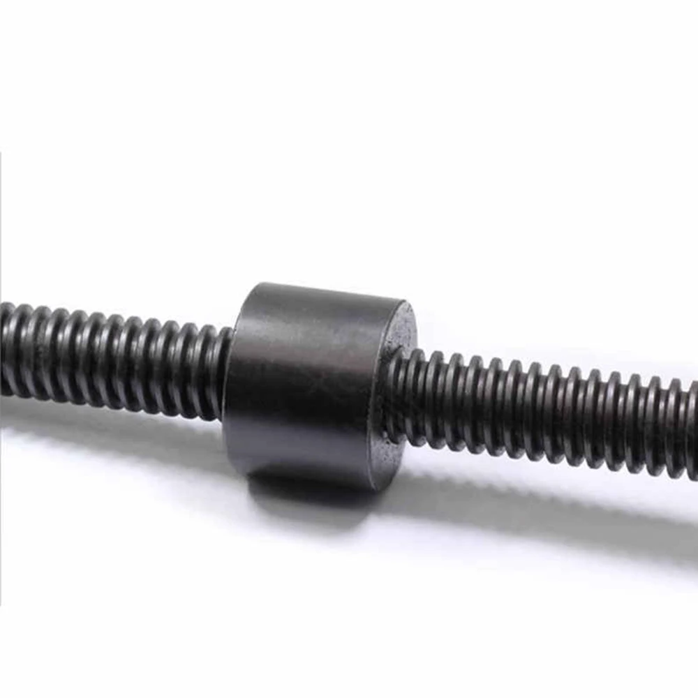 1Pcs T8 T10 T12 T14 T16 T18 T20 T22 T25 T28 T30 T32 T36-T50 Lead Screw Left Cylindrical nut Trapezoidal Lead Screw Nuts For CNC view 5