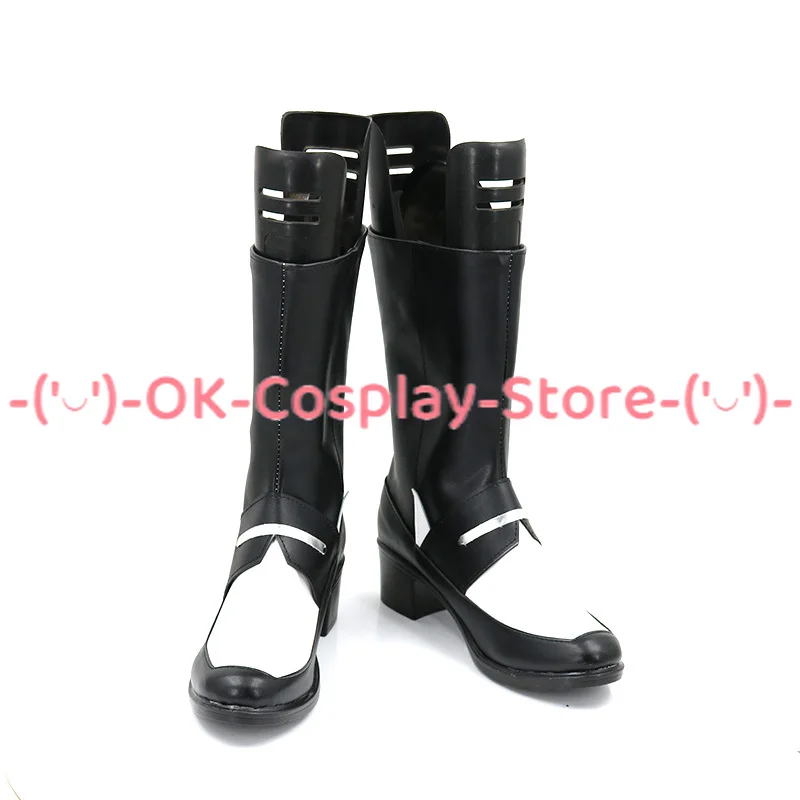 Kanae Cosplay Shoes PU Leather Shoes Halloween Carnival Boots Vtuber Cosplay Prop Custom Made