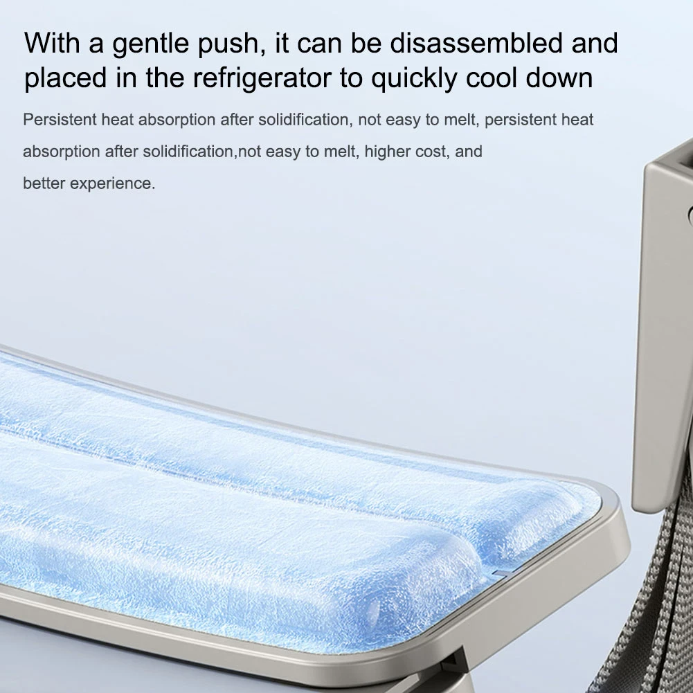 Поясной вентилятор, перезаряжаемый через USB, 3-скоростной портативный охлаждающий вентилятор, сильный воздушный поток, поясной вентилятор для работы, сельского хозяйства, рыбалки, спорта, путешествий