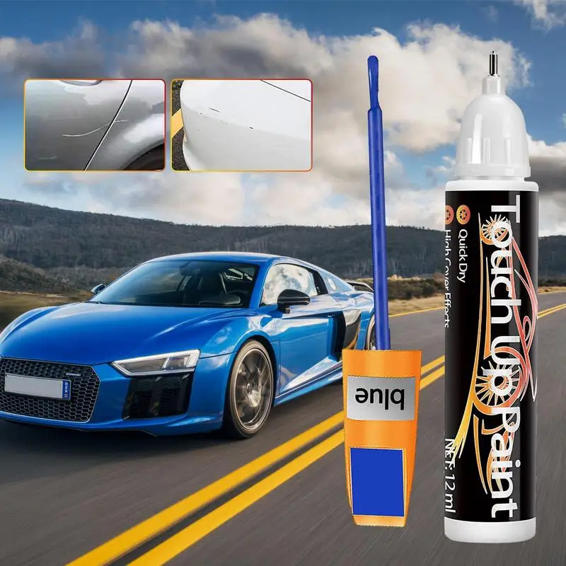 

Car Coat Scratch Clear Repair Pen Colorful Touch-Up Paint Pen 2in1 12ml Car Deep Easy & Quick Automotive Erase Fill For Vehicles