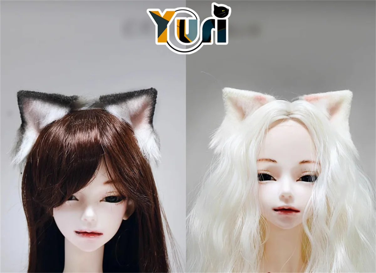 Doll Use BJD Cat Ear Beast Ear Nekomimi SD DD 1/3 1/4 1/6 BJD Doll Accessory Cute Lovely Cosplay Limit Cos Gift