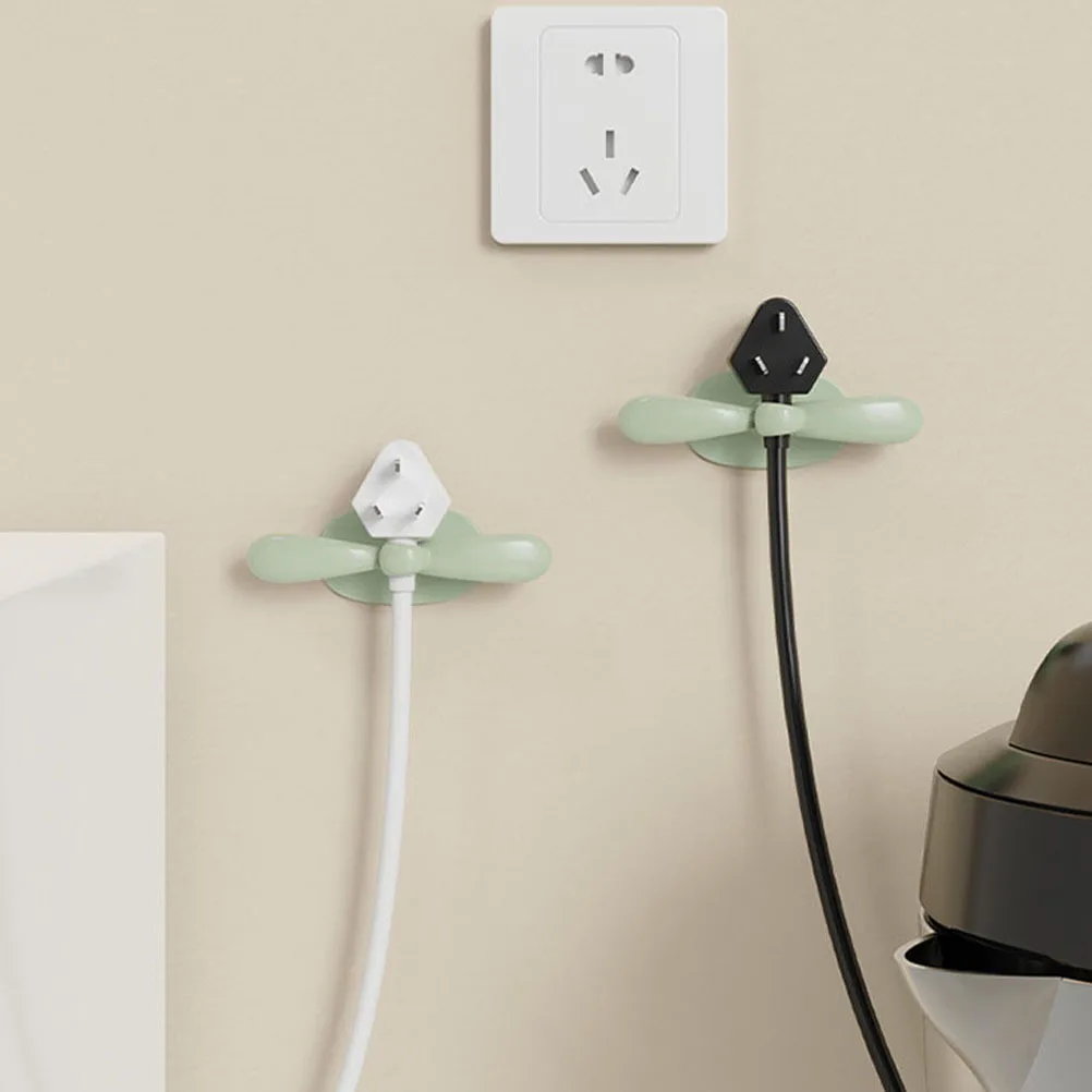 

4Pcs Cord Organizer Efficient Appliance Cable Holder Self-Adhesive Reusable Kitchen Cord Keeper for Appliances