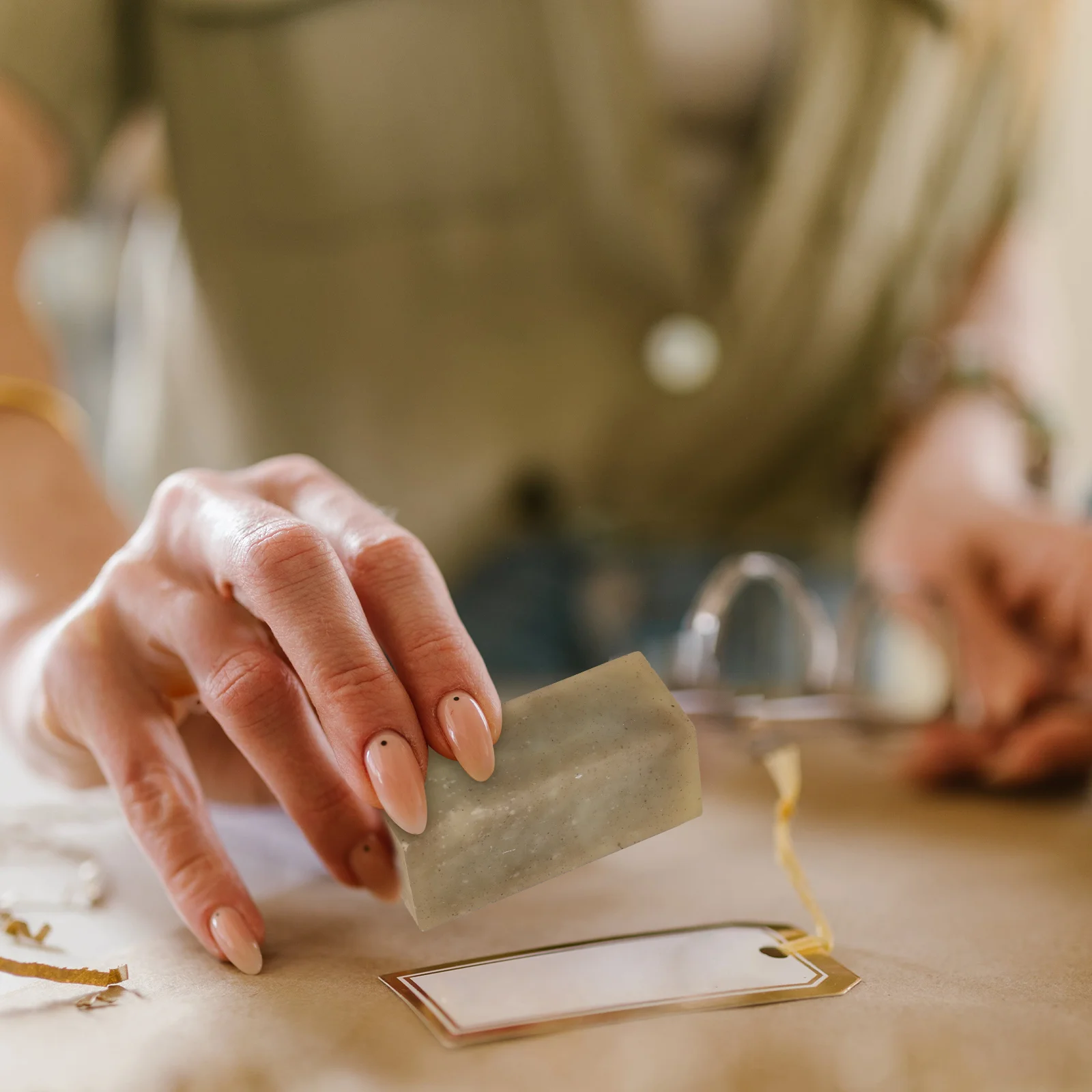 Siegelstein-Namensstempelrohling für handgefertigtes Material, DIY, Goldmalerei, Chinesisch