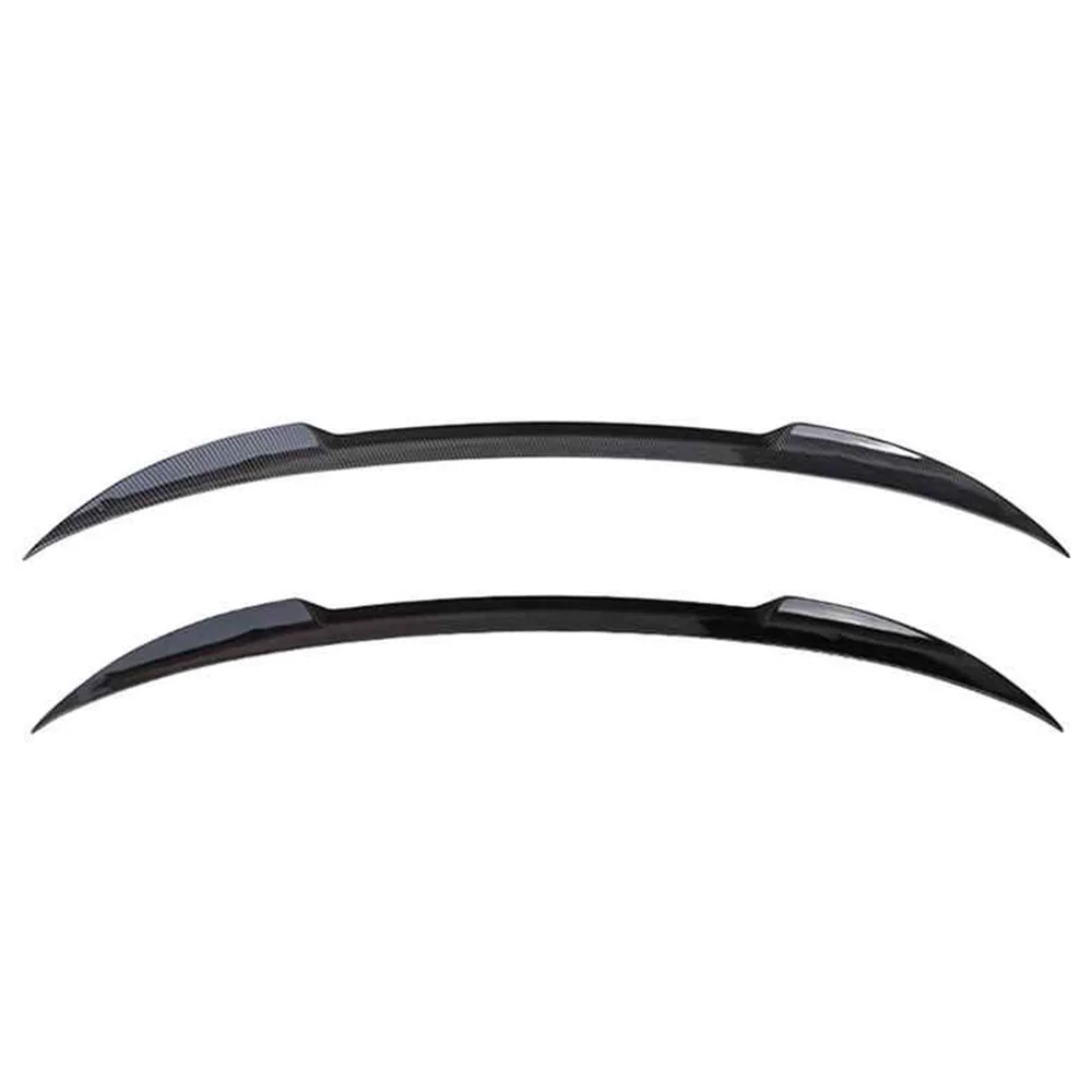 For GAC Empow 2021 2022 2023 Rear Trunk Lid Car Spoiler Wing ABS Glossy Black Carbon Printing Exterior Tuning Accessories Parts