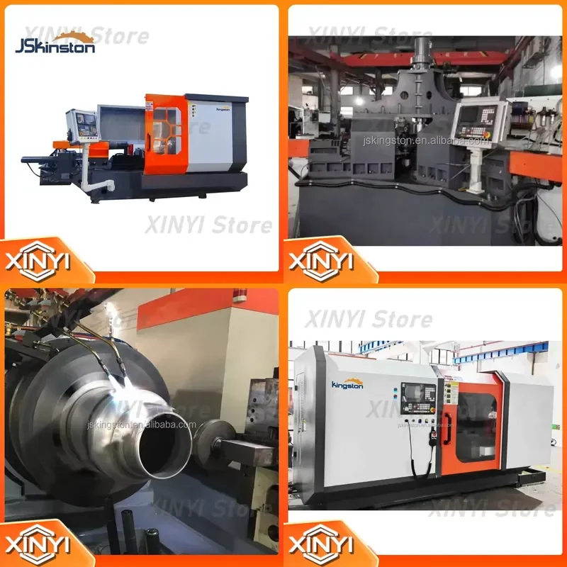 Direct KST1250-I numerical control horizontal heavy duty three-axis automatic metal spinning lathe