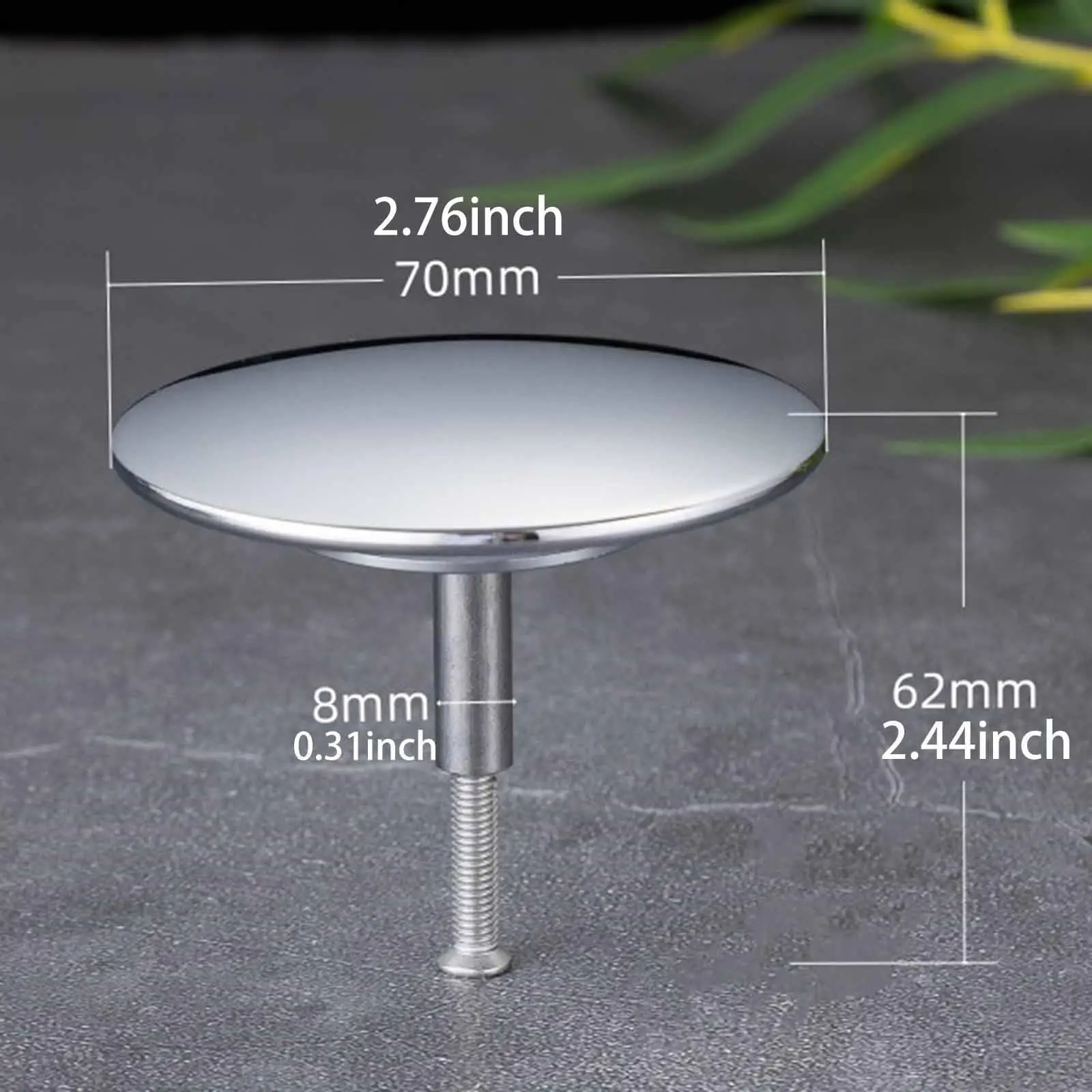 Sink Stopper Repair Kit Replacement Parts Drain Stopper for Bathroom Kitchen