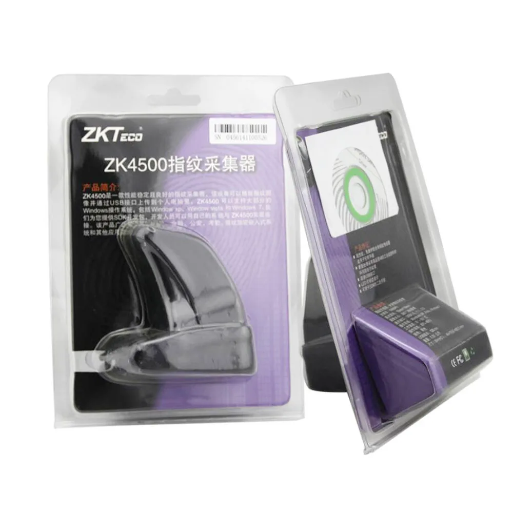 ZK4500 USB Fingerprint Reader Scanner USB Fingerprint Sensor Free SDK Capturing Reader zkteco