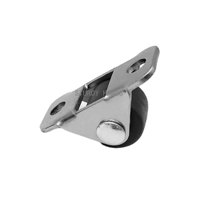 4 sets of 0.5 inch rubber directional casters multifunctional furniture universal silent rotating pulleys hardware accessories
