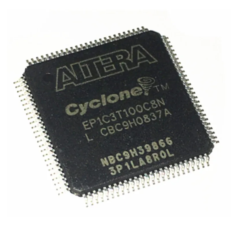 Circuito integrado programable del IC de la lógica del paquete QFP100 de EP1C3T100C8N