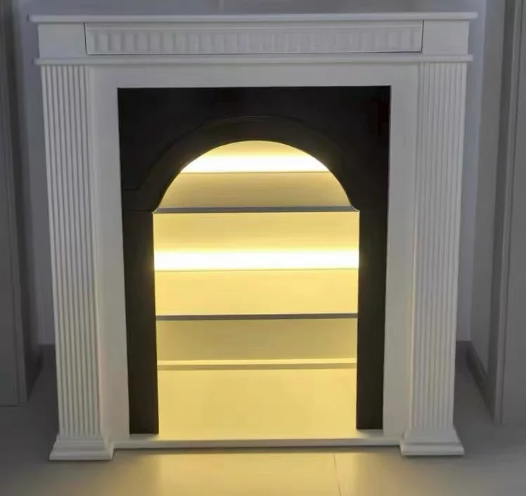 

Камин из цельного дерева, декоративный шкаф, американский кантри, ретро, гостиная, каминный шкаф, домашний камин, крыльцо, шкаф