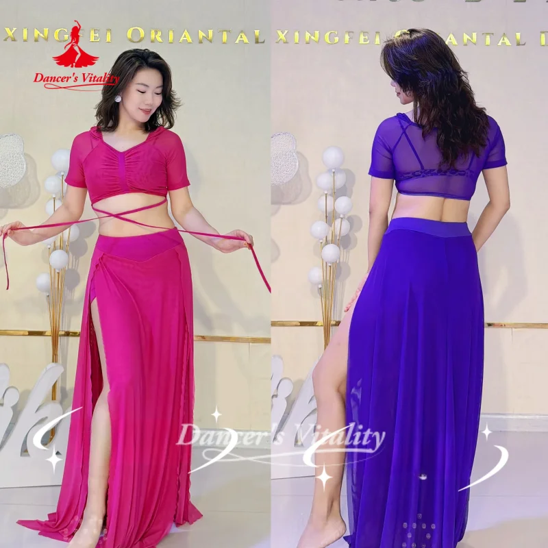 costume-da-danzatrice-del-ventre-top-a-maniche-corte-con-scollo-a-v-gonna-lunga-set-2-pezzi-abbigliamento-per-pratica-di-danza-orientale-per-donne-adulte-vitalita-della-ballerina