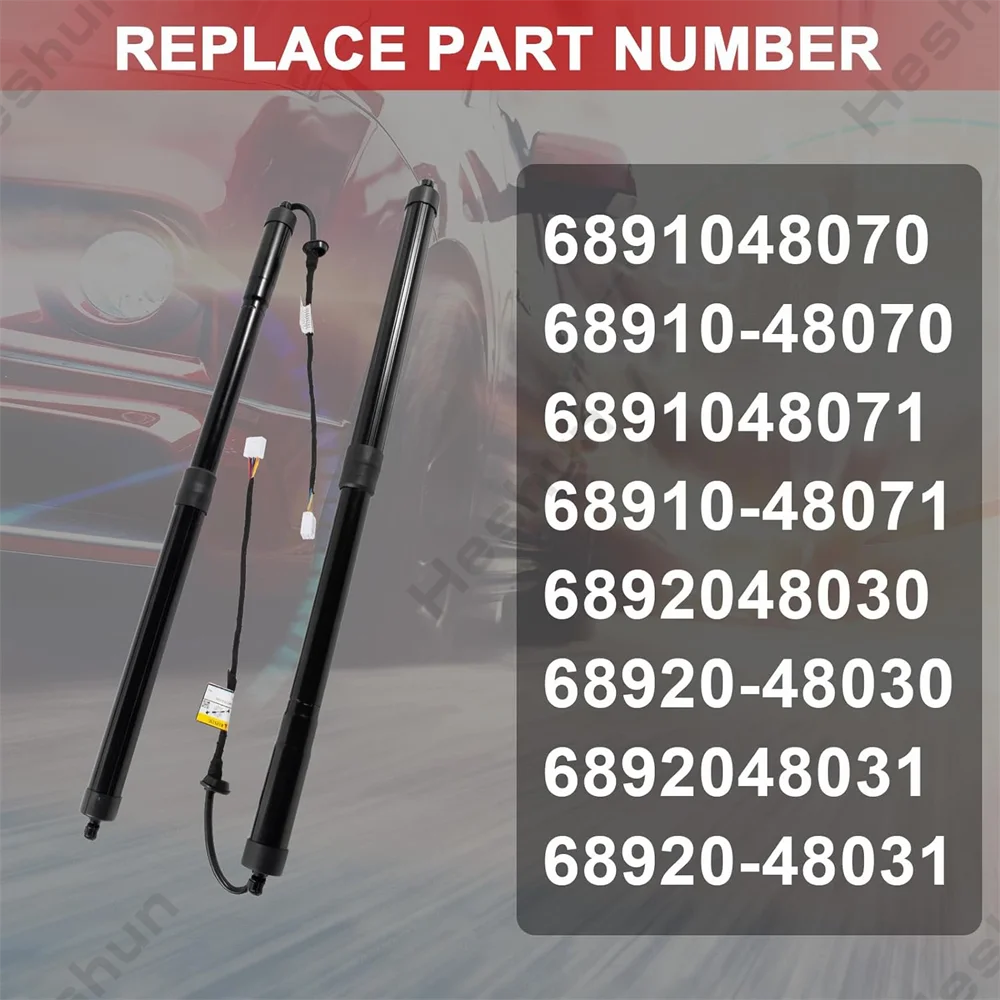 Liftgate Power Hatch Lift Support Opener Shock For 2016-2019 Lexus RX350 RX450h 3.5L 6891048070 Electric Tailgate Gas Struts