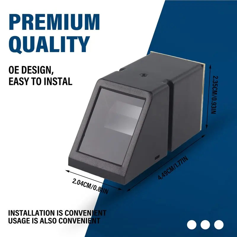 Fingerprint Reader Sensor Module AS608 Optical For Door Locks, Access Control Recognition-Y41A