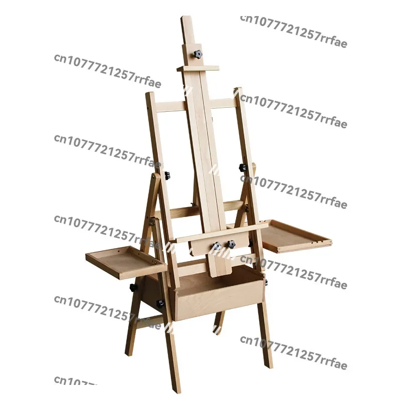 Beech Easel Foldable Art Student Special Flat Dual-purpose Adult Children's Easel Easel