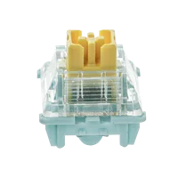 35 piezas EPOMAKER Sea Salt Silent V3 interruptor de teclado mecánico 45gf interruptor silencioso prelubado lineal de 5 pines con difusor de luz