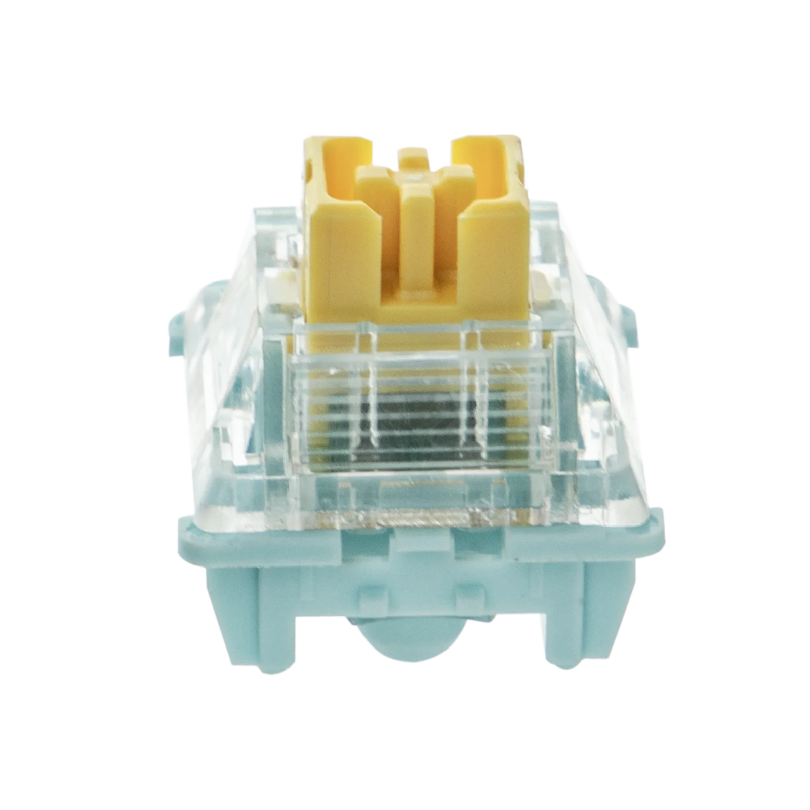 35 Pieces EPOMAKER Sea Salt Silent V3 Mechanical Keyboard Switch 45gf 5-Pin Linear Pre-Lubed Silent Switch with Light Diffuser
