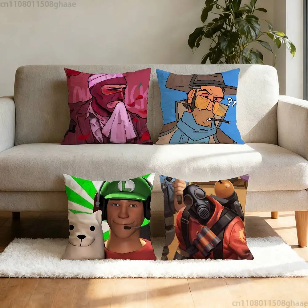 

T-Team Fortress 2 Scout Tf2 Pillow Case Pillow Case Living Room Sofa Cushion Cover Suitable For Home Bedroom Room Decoration