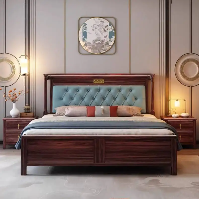 Backrest Board Double Bed Accessories Headboards Modern Bedroom Bed Frames Japanese Storage Camas De Dormitorio Home Furniture