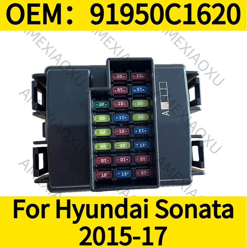 

1PC OEM：91950C1620 For Hyundai Sonata 2015-17 Genuine PCB BLOCK ASSY Fuse Box AMEXIAOXU