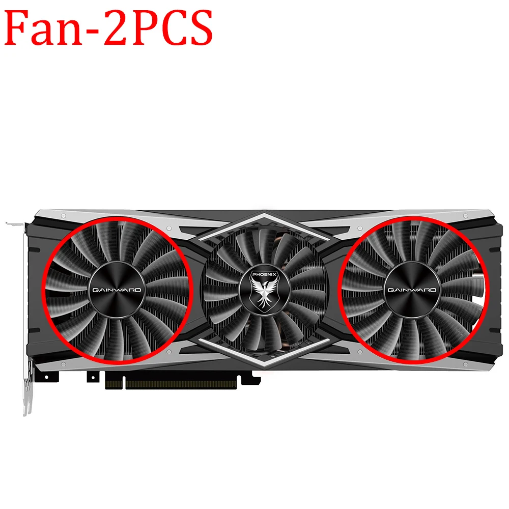 Gainward RTX 2080 Ti ビデオカード用ファン ケース付き