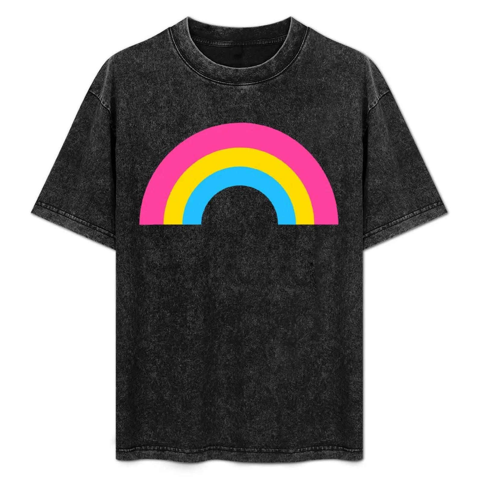 

Pansexual Pride Rainbow Flag T-Shirt customs design your own blue archive graphics new edition big and tall t shirts for men