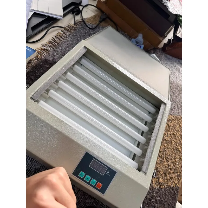 Resin drying machine, exposure machine, small screen, UV LED light, portable screen printing, screen transfer printing