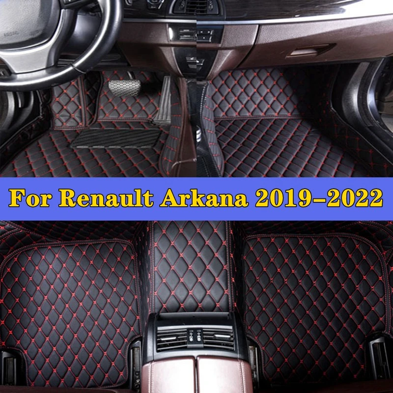 

Car Foot Pads For Renault Arkana 2019-2022 Protective Pad Custom Auto Floor Mats Automobile Carpet Cover Auto Accessories