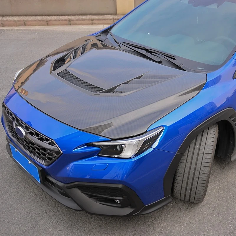 

VRSA1 Style Car Engine Hood For Subaru Wrx 2023-2024 12 Gen Sti Carbon Engine Covers Body Kit