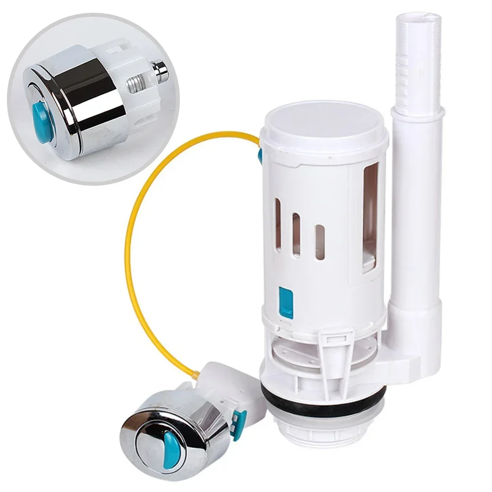 

Совершенно новый без двойного смывного клапана, кнопочный бачок для унитаза, белый 1,5 "и 2" 1 шт., регулируемый АБС-пластик