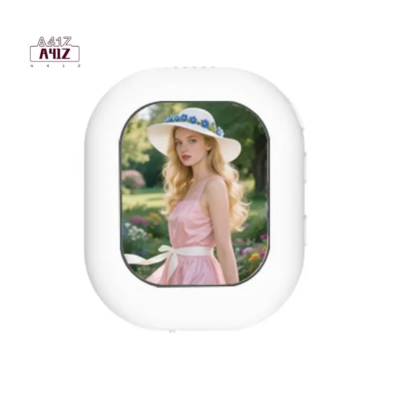 

A41Z-Mini Selfie Monitor Screen,Wireless Magnetic Selfie Monitor Screen Phone Rear Camera For Vlog Live Stream Selfies