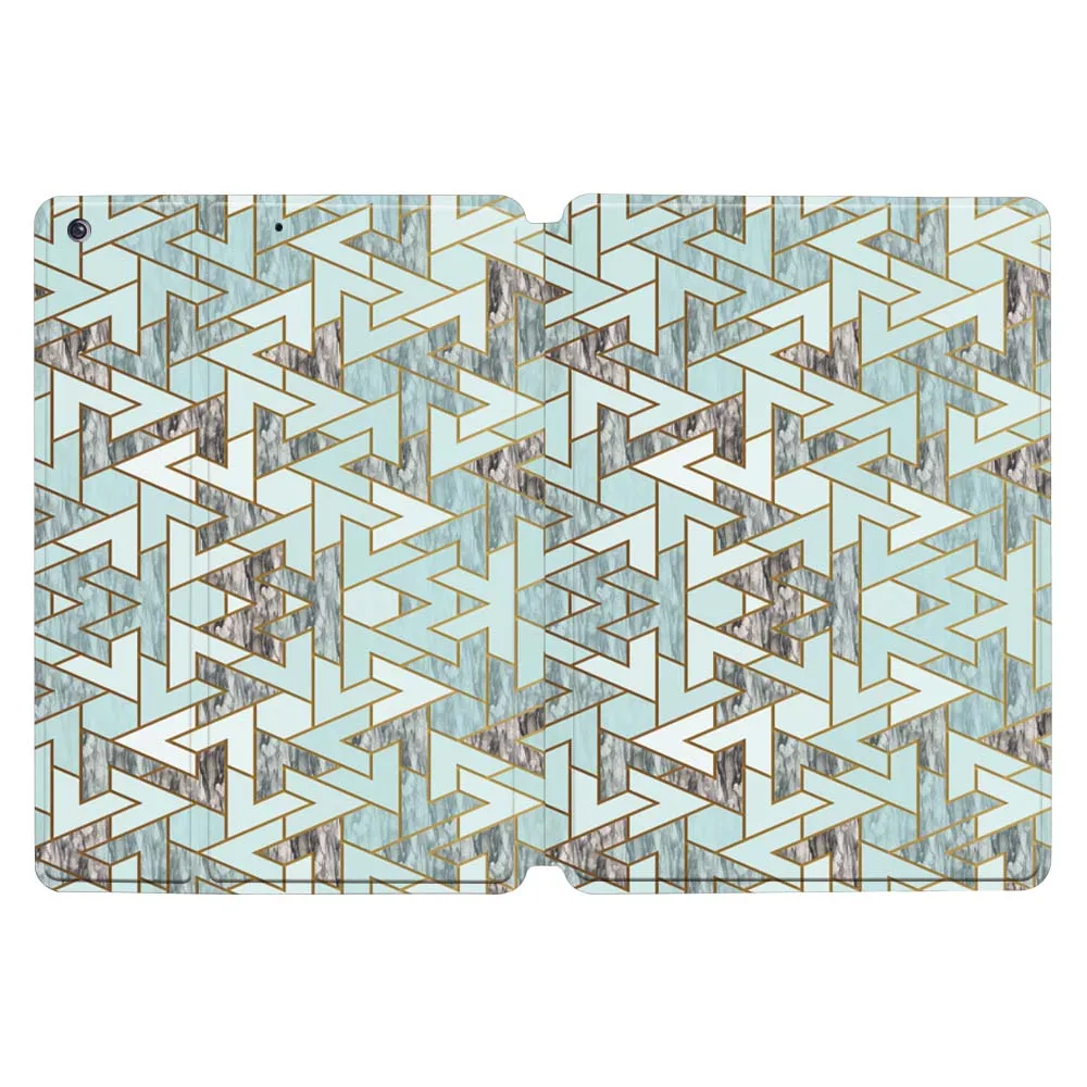 Da Pu Máy Tính Bảng Dành Cho Apple IPad 5/6/7/8/9/Mini 1/2/3/4/5/6 /IPad 2/3/4 /Air 1/2/3/4/5 /Pro 11 Hình Học In