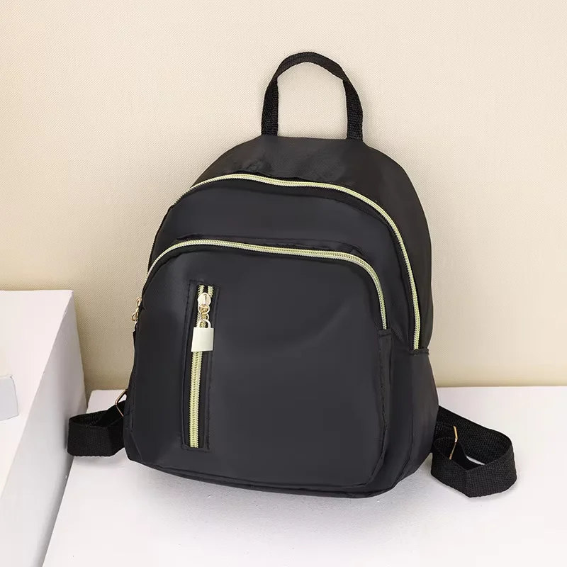Mini Nylon Backpack Women Men Multifunctional Fashion Daypack Cute Casual Travel Shoulder Bag Portable Crossbody Handbag Daily B